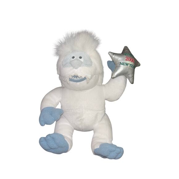 RUDOLPH The Red Nosed Reindeer 2000 Misfit Toys ABOMINABLE Snowman 12" - Picture 1 of 7